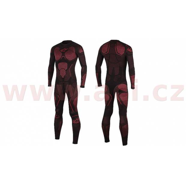 jednodílné spodní prádlo pod kombinézu RIDE TECH 1 PC UNDERSUIT SUMMER , ALPINESTARS - Itálie (červené/černé, vel. XS/S) M164-14-XSS ALPINESTARS