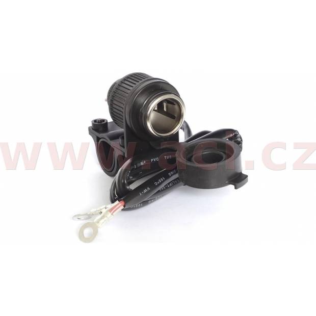 standardní 12V zásuvka s uchycením na řídítka M314-073 Q-TECH