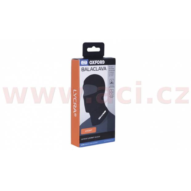 kukla Balaclava Lycra®, OXFORD (černá) M167-102 OXFORD