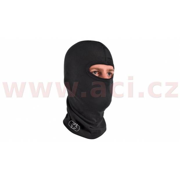 kukla Balaclava Deluxe hedvábí, OXFORD (černá) M167-96 OXFORD