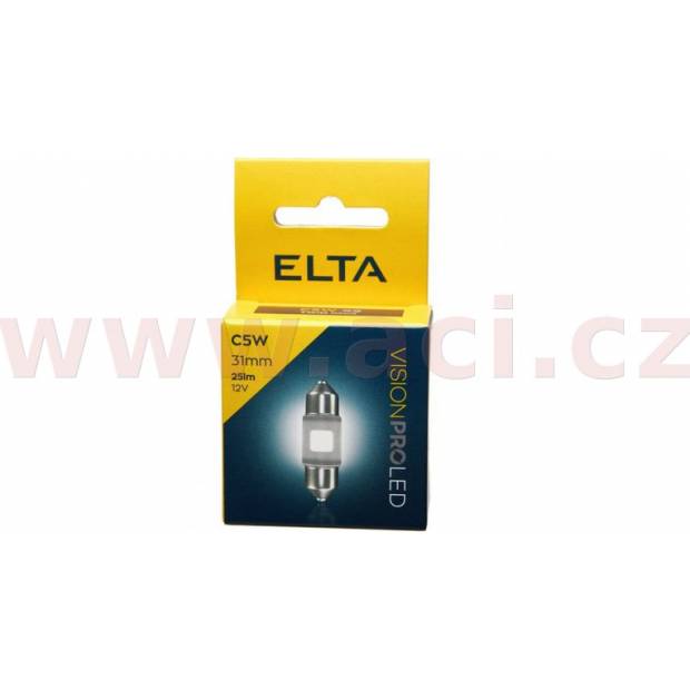 ELTA žárovka 12V LED VisionPro C5W SV8,5 31 mm 25 lm (sada 2 ks) 9900861 ELTA