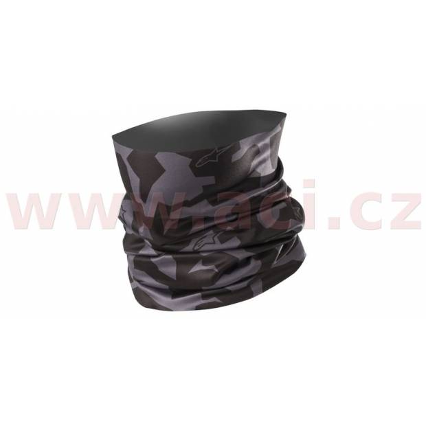 nákrčník CAMO NECK TUBE, ALPINESTARS (černá/šedá) M167-128 ALPINESTARS