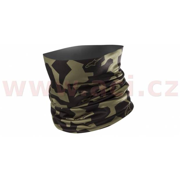 nákrčník CAMO NECK TUBE, ALPINESTARS (vojenská zelená/černá) M167-129 ALPINESTARS