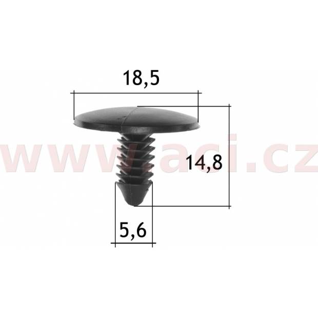 plastová příchytka (sada 10 ks) UP 57186Z Ostatní