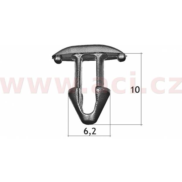 plastová příchytka (sada 10 ks) UP 71145Z Ostatní