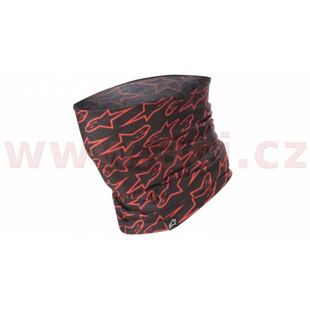 nákrčník ASTARS NECK TUBE, ALPINESTARS (černá/červená) M167-166 ALPINESTARS