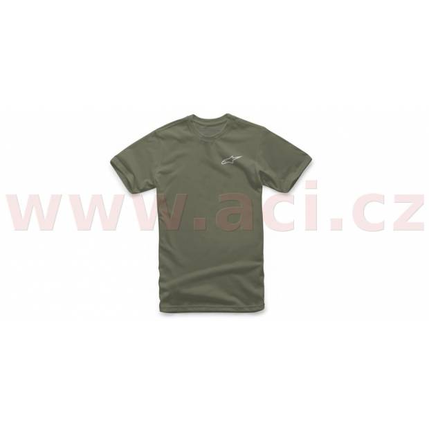 triko NEU AGELESS TEE krátký rukáv, ALPINESTARS (zelená/šedá) M182-513 ALPINESTARS