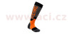 ponožky MX PLUS-2, ALPINESTARS, dětské (šedá/oranžová fluo, vel. M/L) M168-113-ML ALPINESTARS