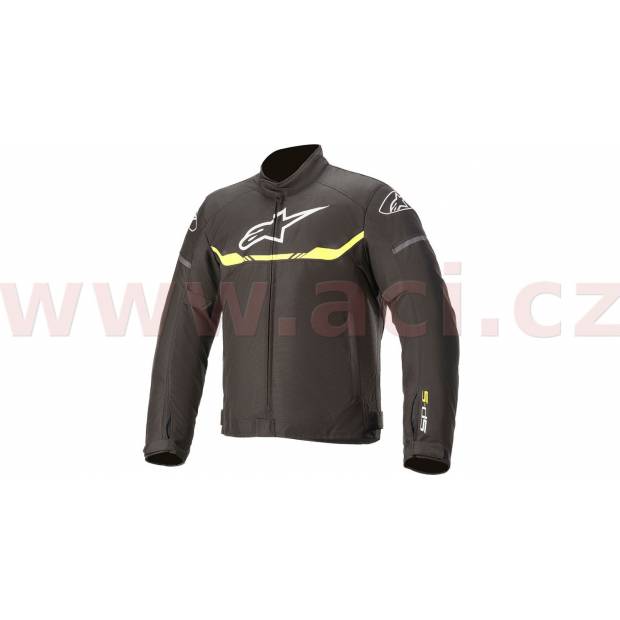 bunda T-SPS WATERPROOF, ALPINESTARS (černá/žlutá fluo) M100-473 ALPINESTARS