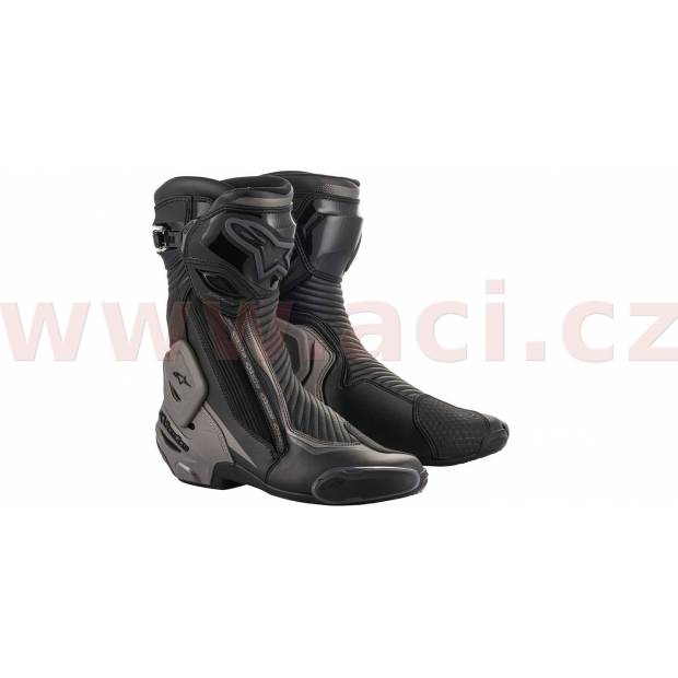 boty SMX PLUS 2, ALPINESTARS (černá/tmavá šedá) 2025 M130-347 ALPINESTARS