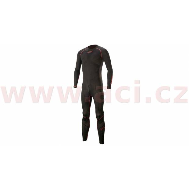 jednodílné spodní prádlo pod kombinézu RIDE TECH LITE 1PC, ALPINESTARS (černá/červená, vel. M/L) M164-20-ML ALPINESTARS