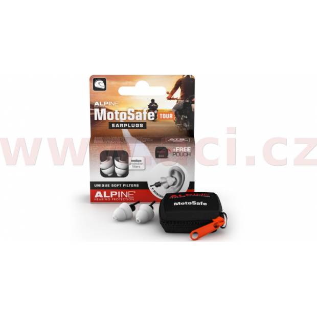 špunty do uší ALPINE MotoSafe - Tour M144-23 ALPINE - Hearing protection