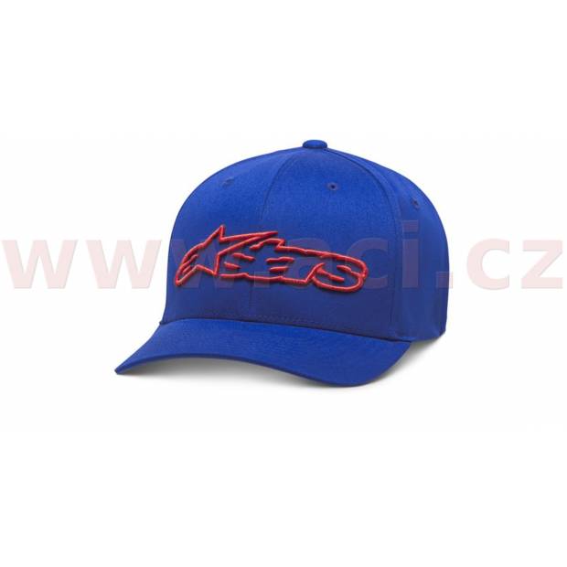 kšiltovka BLAZE FLEXFIT HAT, ALPINESTARS (modrá/červená) M186-310 ALPINESTARS