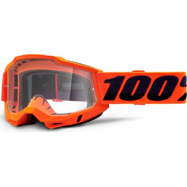 ACCURI 2, 100% brýle Orange, čiré plexi M150-542 100%