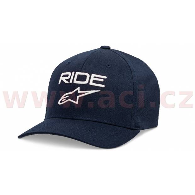 kšiltovka RIDE 2.0 HAT, ALPINESTARS (tmavě modrá/bílá) M186-304 ALPINESTARS