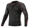 termoprádlo s dlouhým rukávem RIDE TECH SUMMER, ALPINESTARS (černá/červená, vel. M/L) M163-62-ML ALPINESTARS