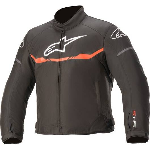 bunda T-SP S WATERPROOF, ALPINESTARS, dětská (černá/červená fluo) 2025 M102-03 ALPINESTARS