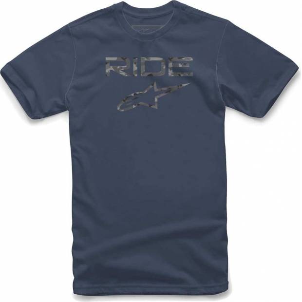 triko RIDE 2.0 CAMO TEE, ALPINESTARS (modrá) M182-735 ALPINESTARS