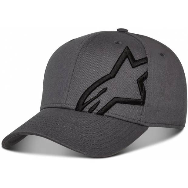 kšiltovka CORP SNAP 2 HAT, ALPINESTARS (šedá/černá) M186-541 ALPINESTARS