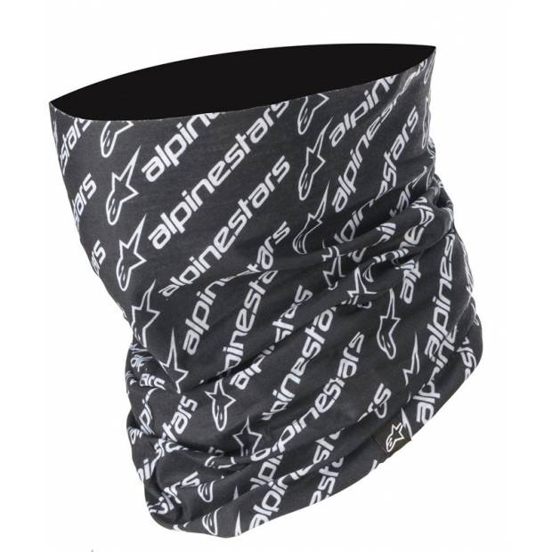 nákrčník LINEAR NECK TUBE, ALPINESTARS (černá/bílá) M167-175 ALPINESTARS