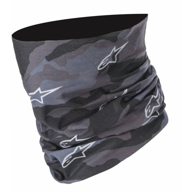 nákrčník TACTICAL NECK TUBE, ALPINESTARS (černá/šedá camo) M167-177 ALPINESTARS