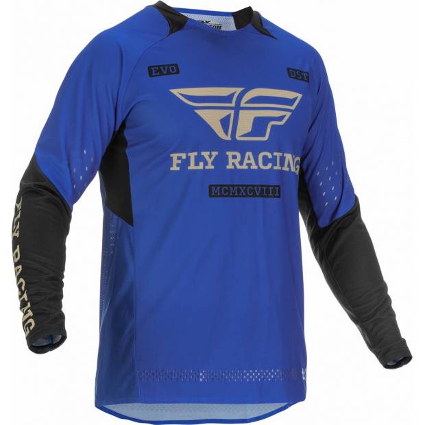 dres EVOLUTION DST. FLY RACING - USA (modrá/černá , vel. S) M170-0108-S 