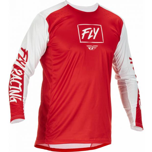 dres LITE, FLY RACING - USA (červená/bílá , vel. 2XL) M170-0114-2XL 