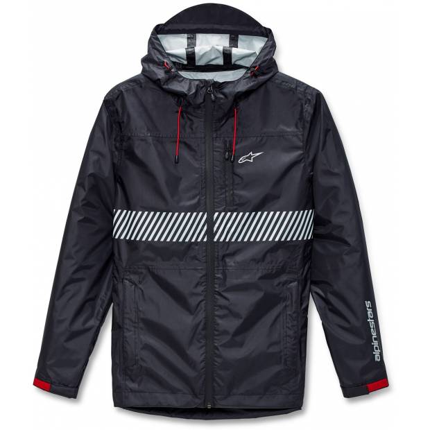 bunda FUSION RAIN, ALPINESTARS (černá) M100-717 ALPINESTARS