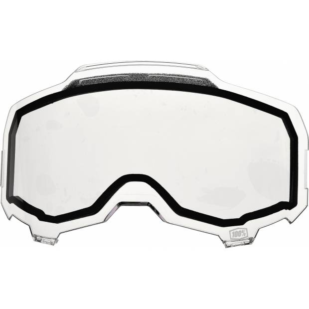 plexi ARMEGA 100% (čiré  vented DUAL, Anti-fog) M152-479 100%