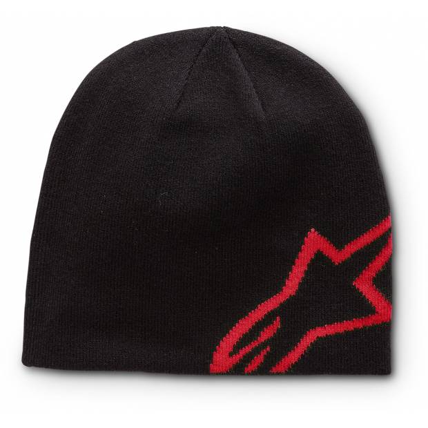 čepice CORP SHIFT BEANIE, ALPINESTARS (černá/červená) M186-565 ALPINESTARS