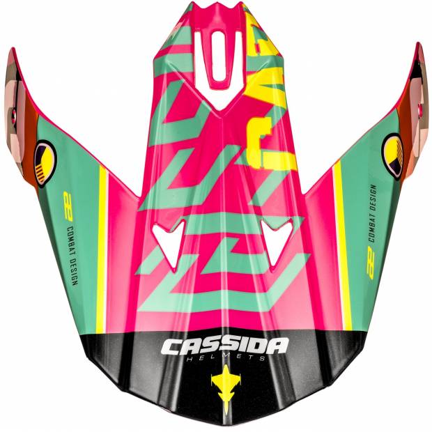 kšilt pro přilby Cross Cup Sonic Junior, CASSIDA, děstká (multicolor) M142-1840 CASSIDA