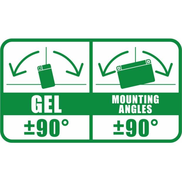 baterie 12V, YB3L-A/B GEL, 12V, 3Ah, 35A, bezúdržbová GEL technologie 98x56x110 FULBAT (aktivovaná ve výrobě) M310-205 FULBAT