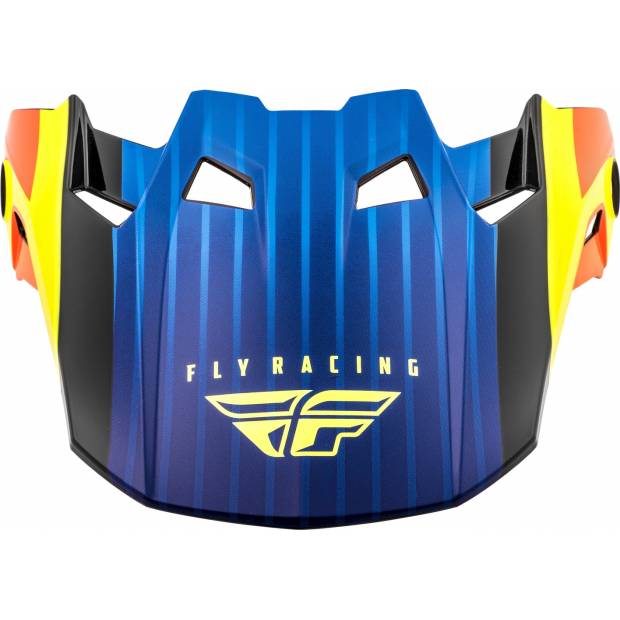 kšilt FORMULA CARBON PRIME (hi-vis, modrá, červená) M142-1856 FLY RACING