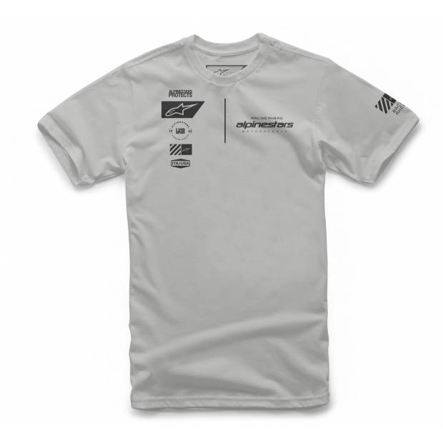 triko POSITION TEE, ALPINESTARS (stříbrná) M182-860 ALPINESTARS