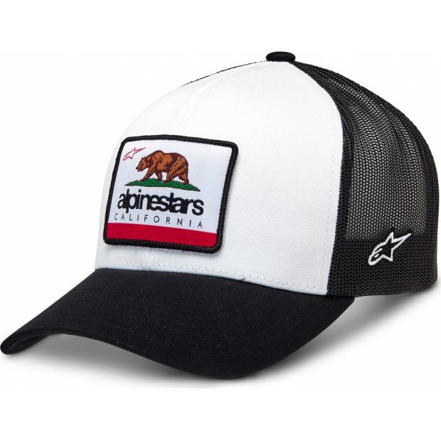 kšiltovka CALI 2.0 HAT, ALPINESTARS (bílá) M186-601 ALPINESTARS