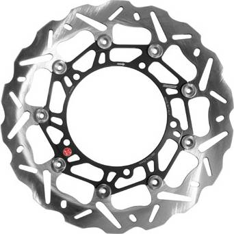 brzdový kotouč přední L, BRAKING M504-213 BRAKING