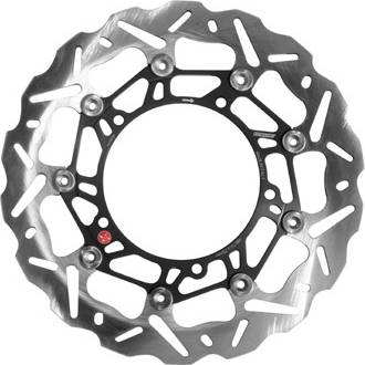 brzdový kotouč přední L, BRAKING M504-217 BRAKING