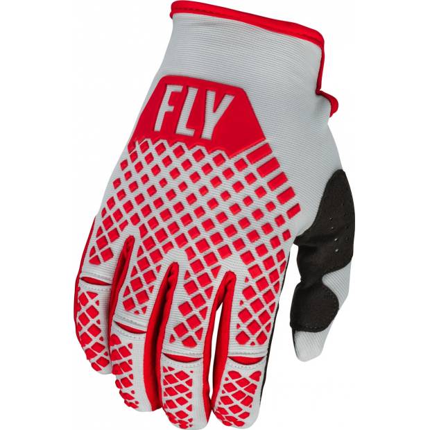 rukavice KINETIC, FLY RACING - USA 2023 (červená/šedá, vel. 3XL) M172-0122-3XL 