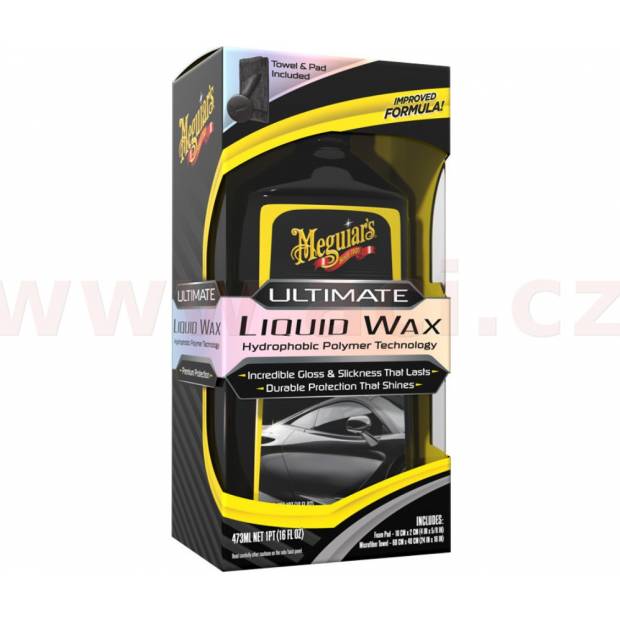 Meguiar's Ultimate Liquid Wax - špičkový tekutý vosk na bázi syntetických polymerů, 473 ml ME G210516 MEGUIARS