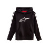 mikina KIDS RACEY HOODIE, ALPINESTARS, dětská (černá/červená, vel. M) M180-413-M ALPINESTARS