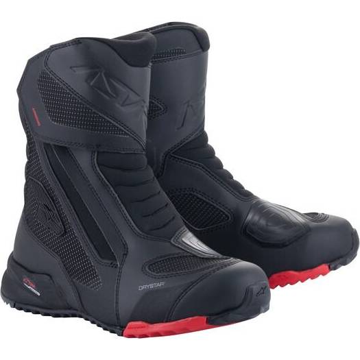 boty RT-7 DRYSTAR, ALPINESTARS (černá/červená) 2025 M130-480 ALPINESTARS