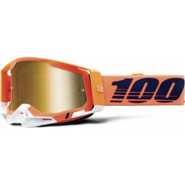 RACECRAFT 100% brýle Coral, zlaté plexi M150-820 100%