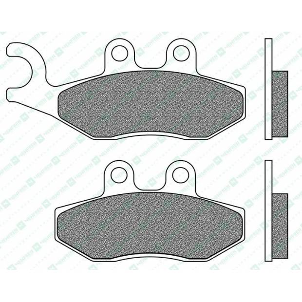 brzdové destičky, NEWFREN (směs SCOOTER ELITE SINTERED) 2 ks v balení M502-892 NEWFREN