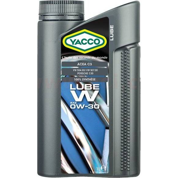 Motorový olej YACCO LUBE W 0W30 1L MY 30781 YACCO