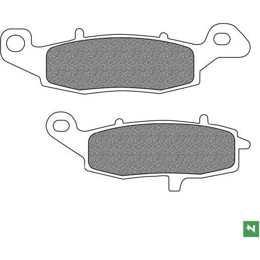 brzdové destičky, NEWFREN (směs ROAD TT PRO SINTERED) 2 ks v balení M502-963 NEWFREN