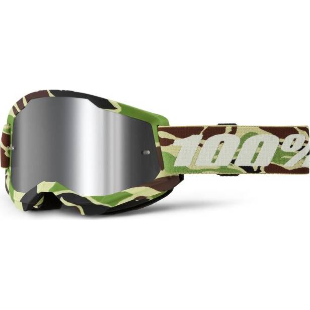 STRATA 2 NEW, brýle 100% War Camo, čiré plexi M150-897 100%