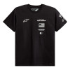 triko H BLOCK TEE, ALPINESTARS (černá/bílá, vel. XL) M182-949-XL ALPINESTARS