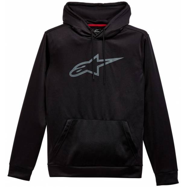 mikina INCEPTION ATHLETIC HOODIE, ALPINESTARS (černá, vel. L) M180-445-L ALPINESTARS