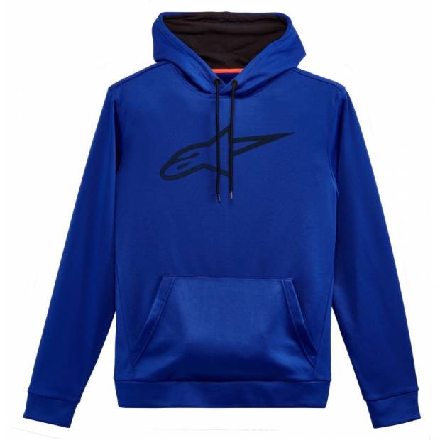 mikina INCEPTION ATHLETIC HOODIE, ALPINESTARS (modrá/černá) M180-446 ALPINESTARS