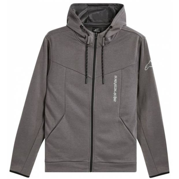 mikina ERA HOODIE, ALPINESTARS (šedá) M180-447 ALPINESTARS